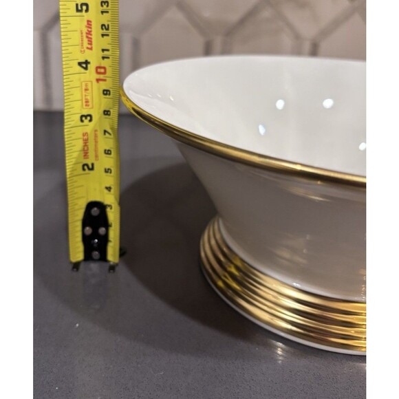 LENOX Dimension Collection Eternal Nouveau Bowl; 8 3/4" - With Price Tag - Picture 9 of 9